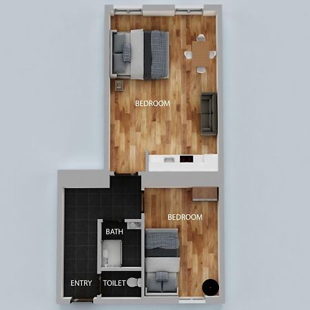 Tabor Strasse Apartment Wina Bagian luar foto